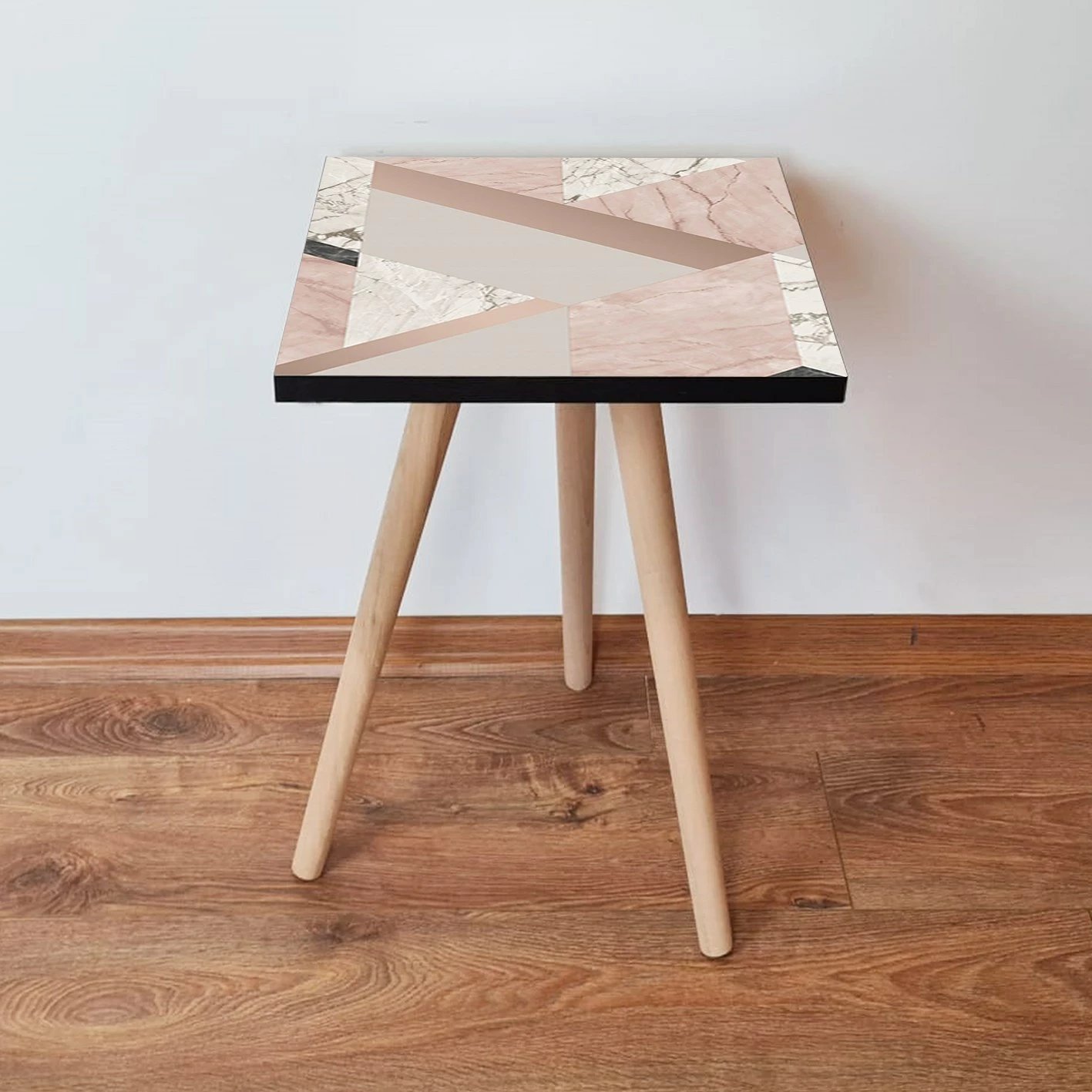 Tavolinë anësore Skye Decor, Shp320, rozë