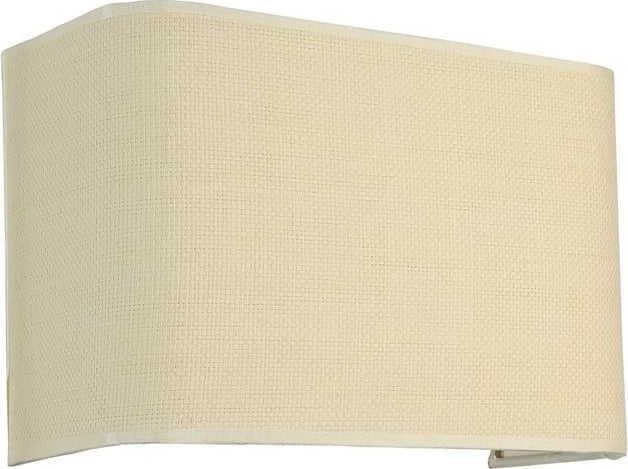 Llambë muri Opviq, 8856-4, bezhë, trup metalik, kapak bambuje, 20x30cm