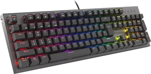 Tastierë Genesis Thor 303, RGB, e zezë