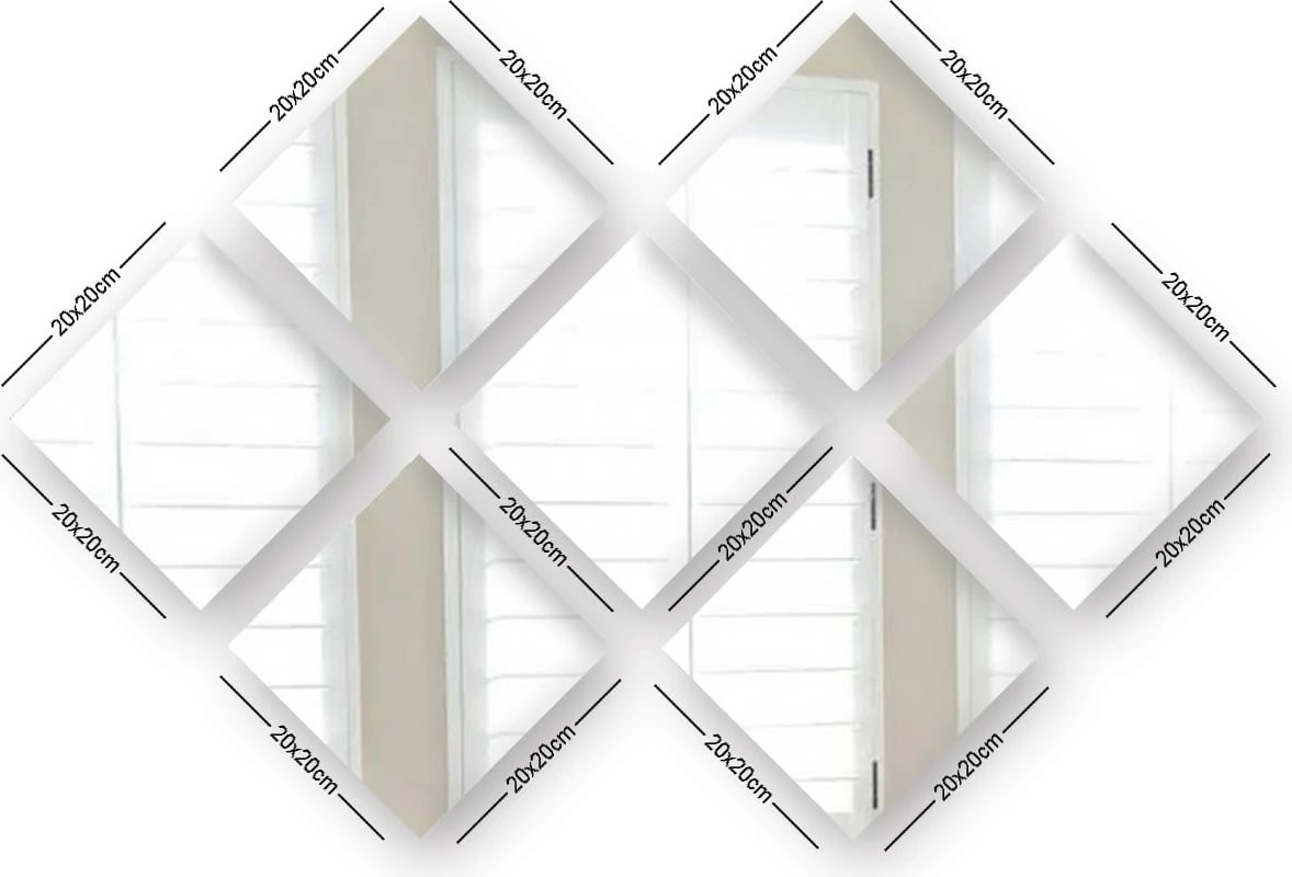 Set pasqyrash (7 copë), Wallity, SETAYNA_002