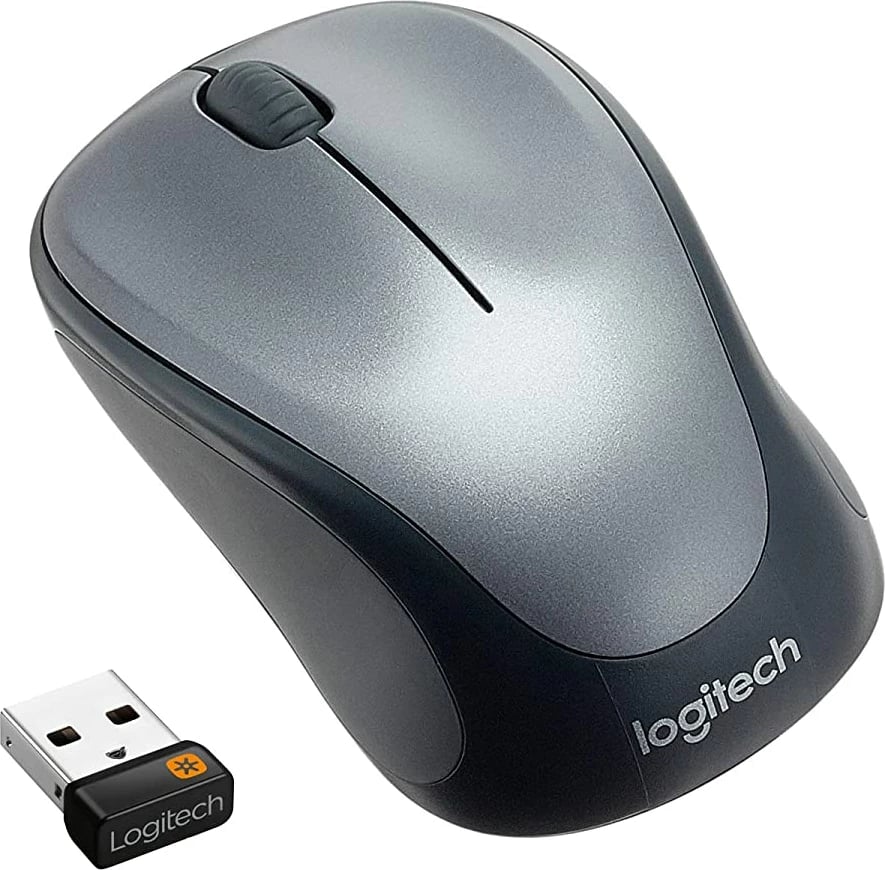 Maus Logitech M235 - Wireless, 2.4GHz, e zezë/gri