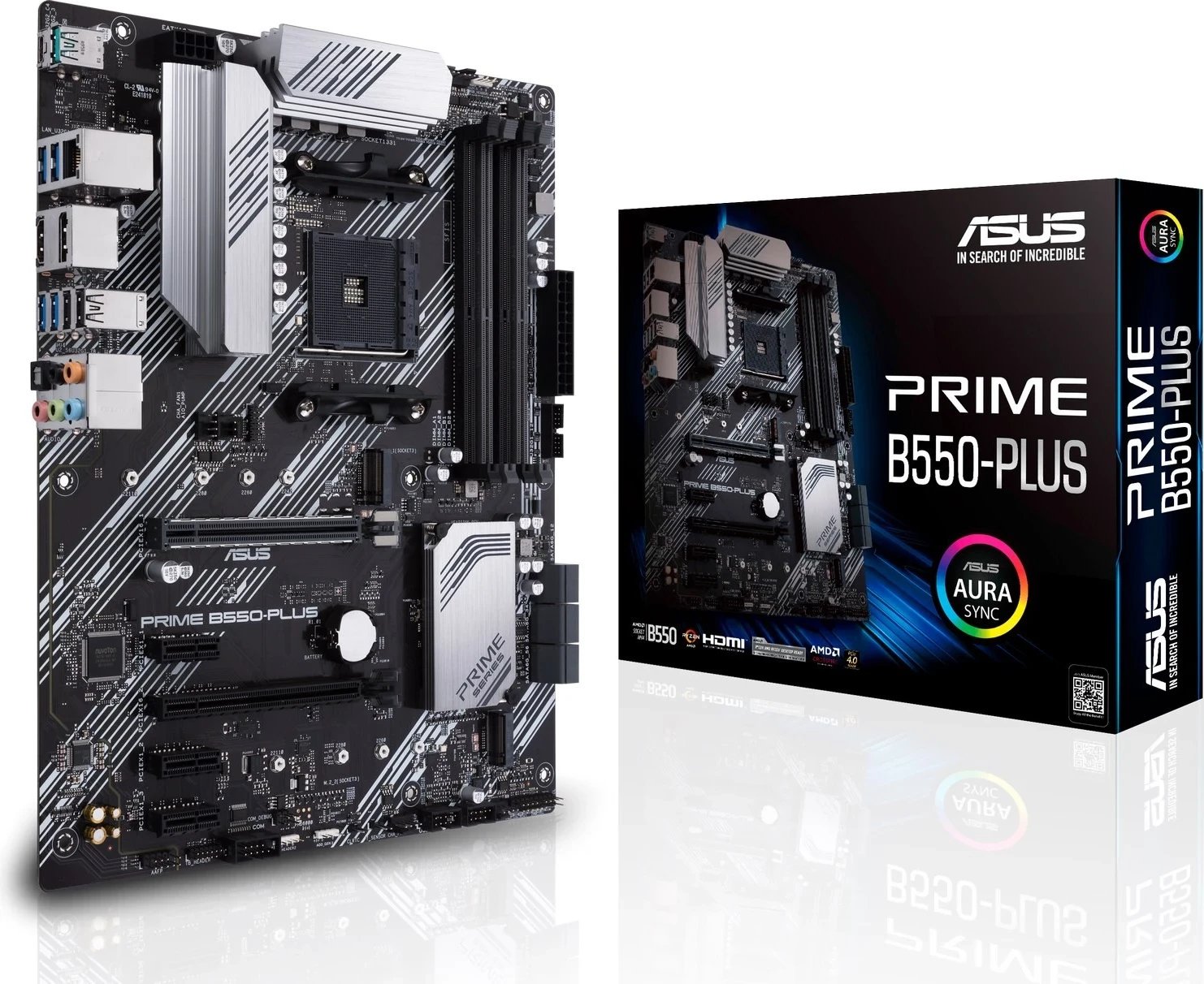Pllakë amë ASUS Prime B550-PLUS, AMD B550