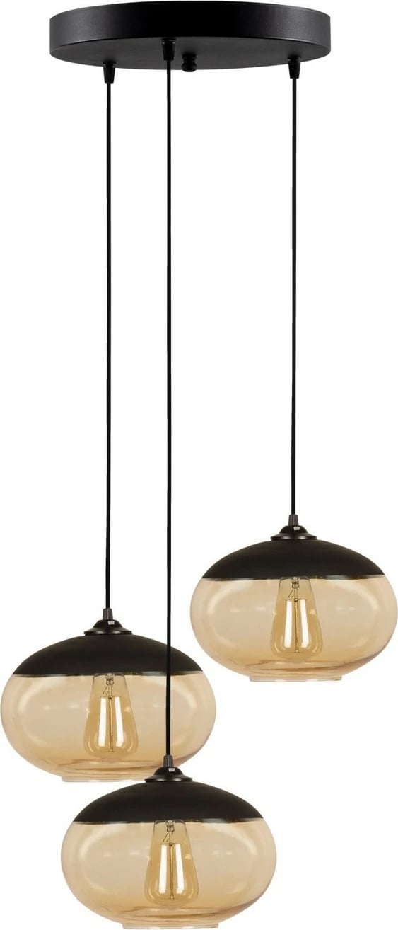 Llambë tavani Opviq, Camini - MR - 868, ngjyrë e zezë dhe mjaltë