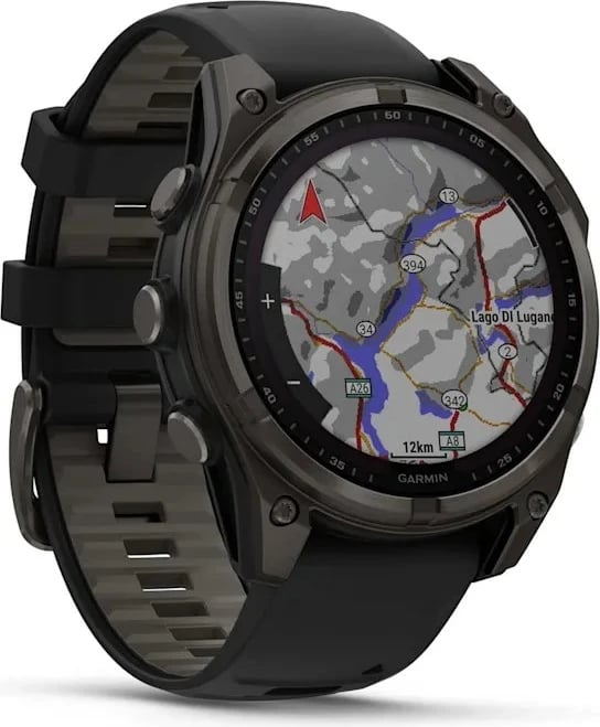 Smartwatch Garmin fenix 8, 51 mm, 32 GB, Titanium, i zi
