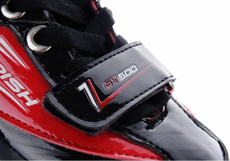 Atlete për shpejtësi Tempish GT 500/90, të zeza dhe të kuqe