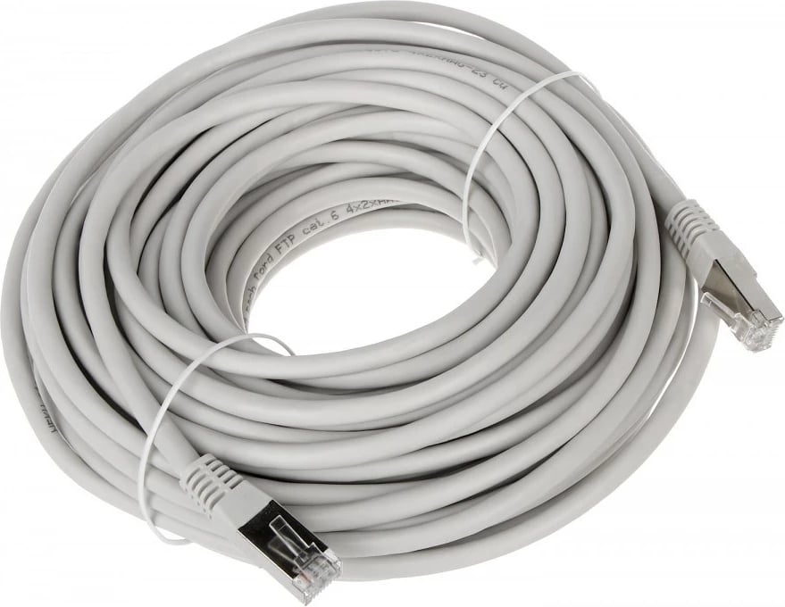 Kabllo rrjeti Lanberg Patchcord Cat.6 FTP 20m Gri