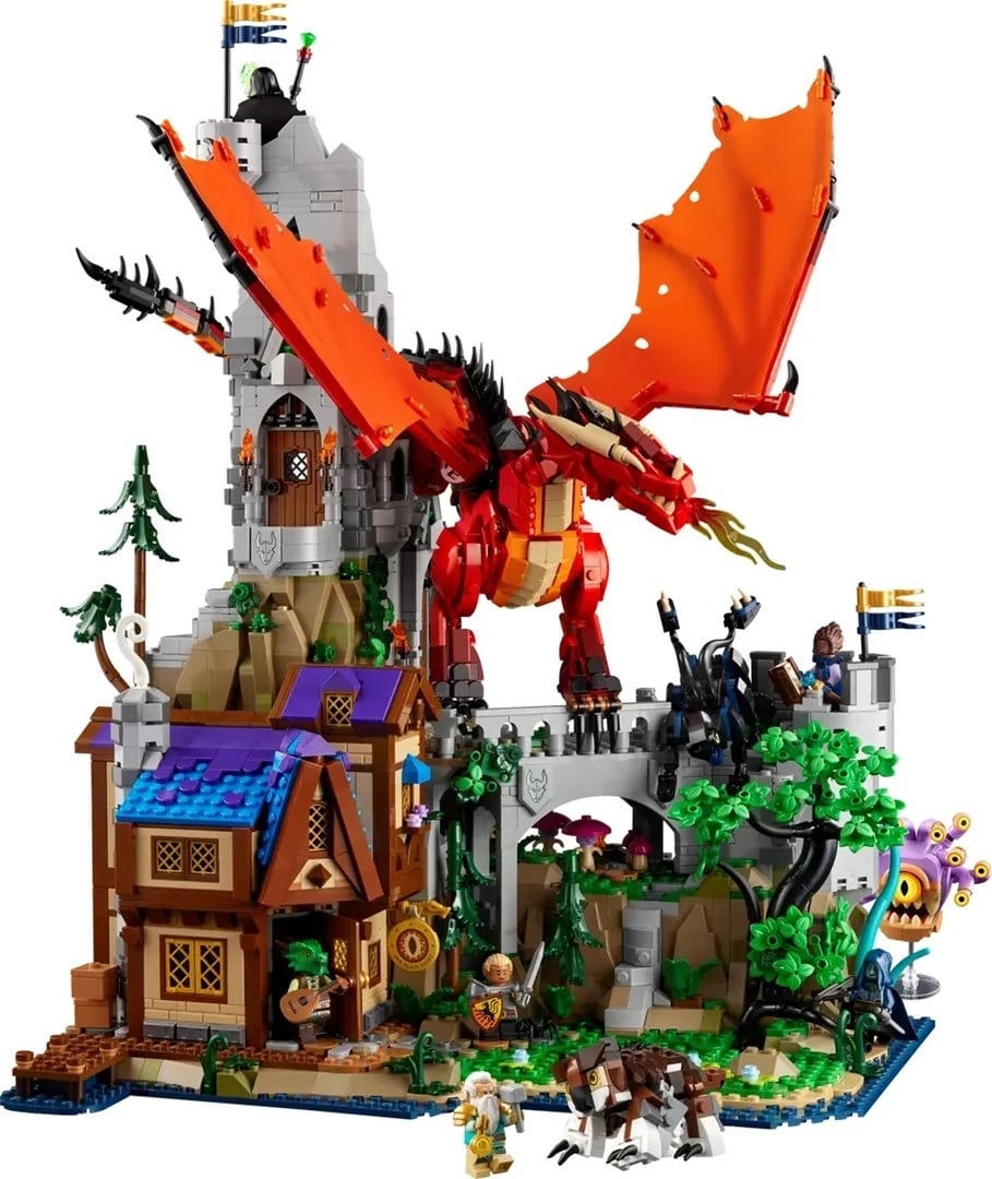 Set LEGO IDEAS 21348 Dungeons & Dragons: Red Dragon’s Tale