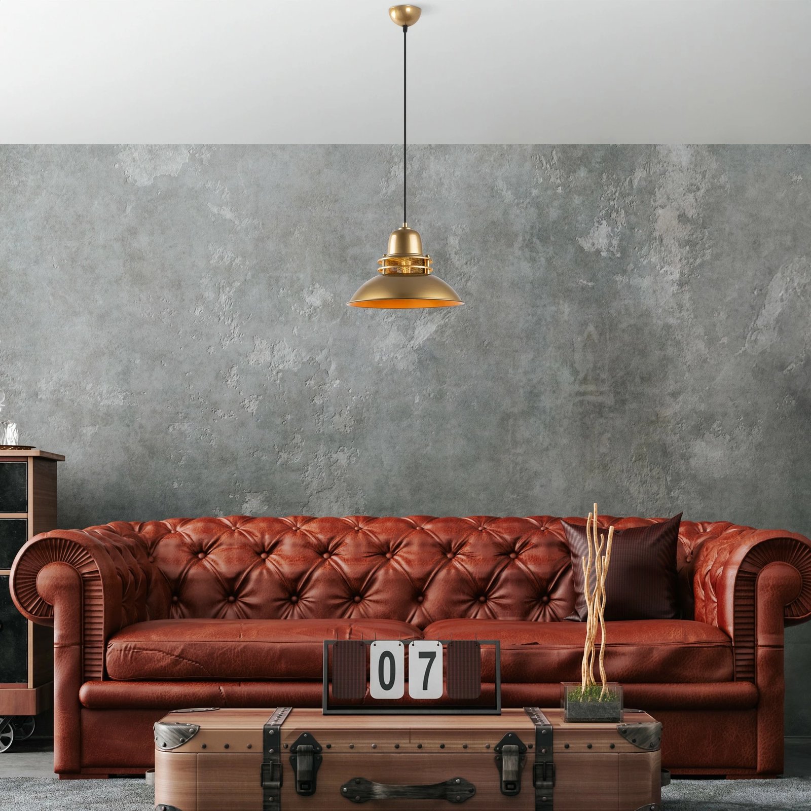 Llambë tavani Opviq, Tıbet - 3735 - 1, ngjyrë ari