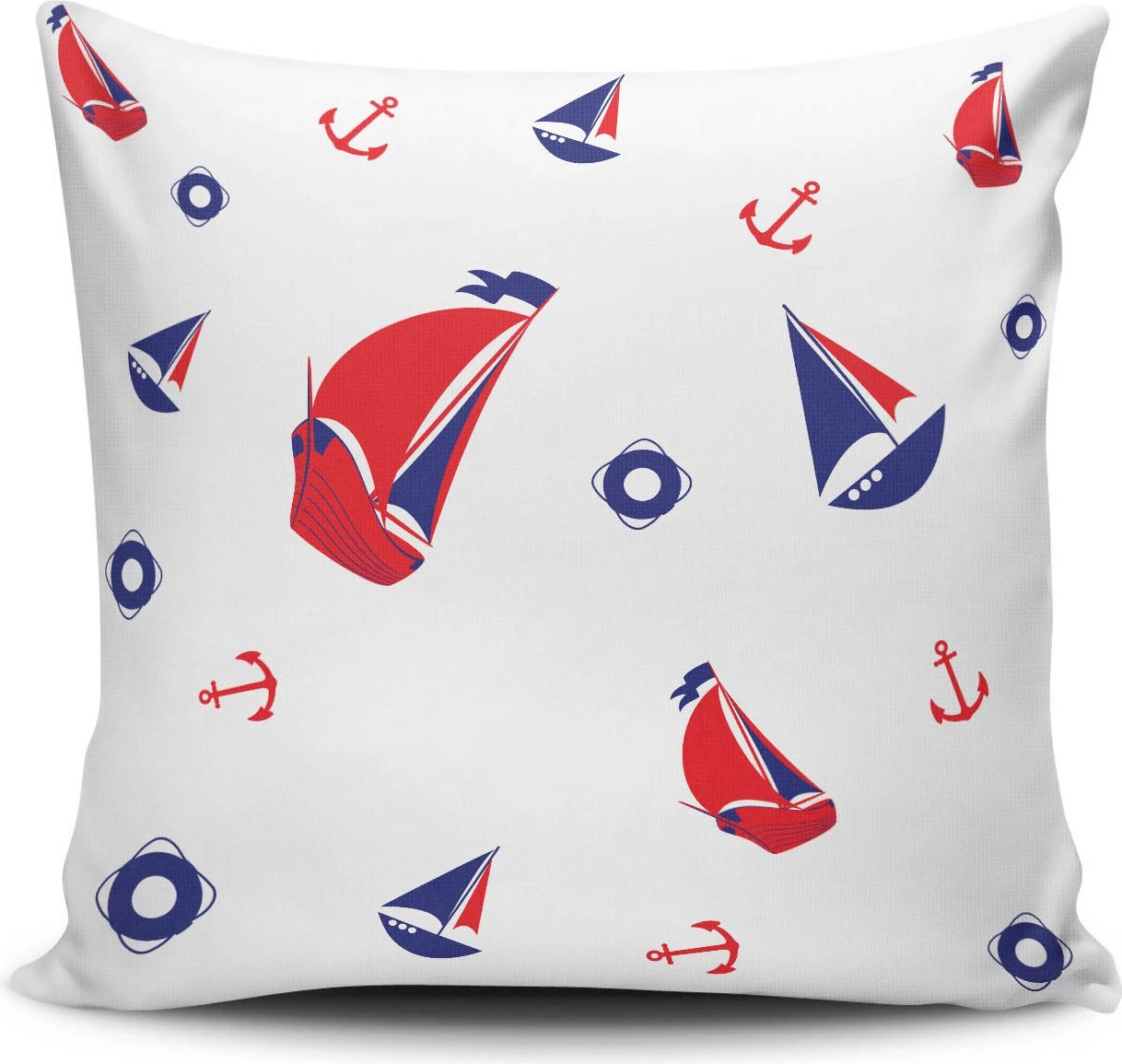 Jastëk mbulesë Aberto Design, NKLF-148, shumëngjyrëshe, 43x43cm