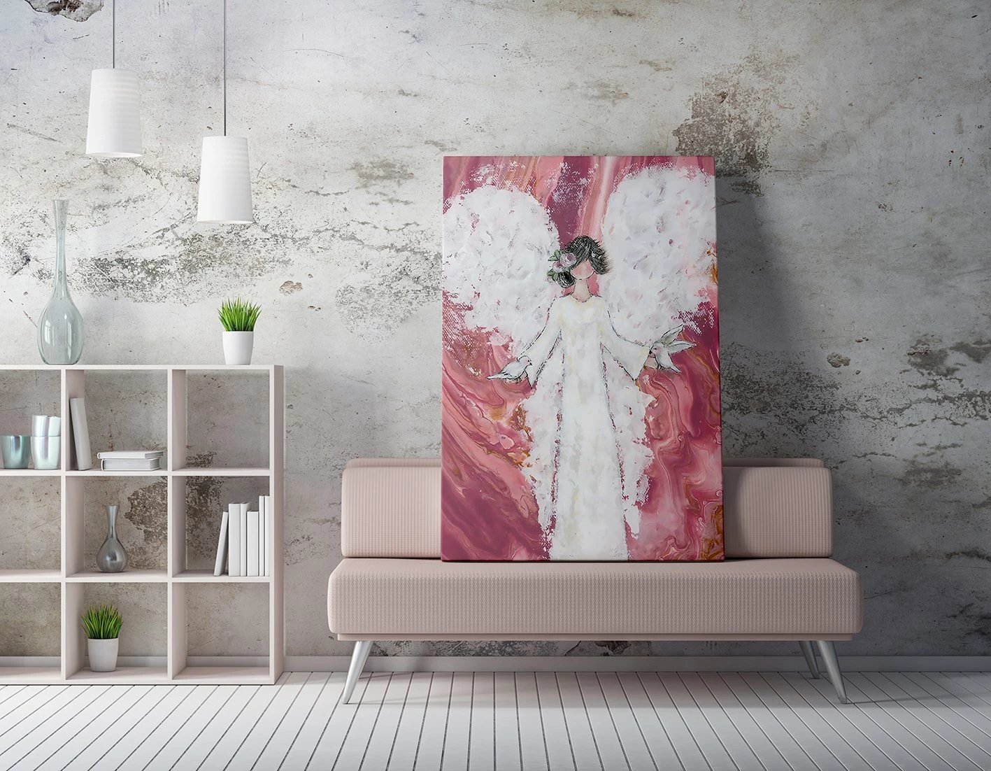 Pikturë dekorative në kanavacë Wallity, WY253, 70x100cm