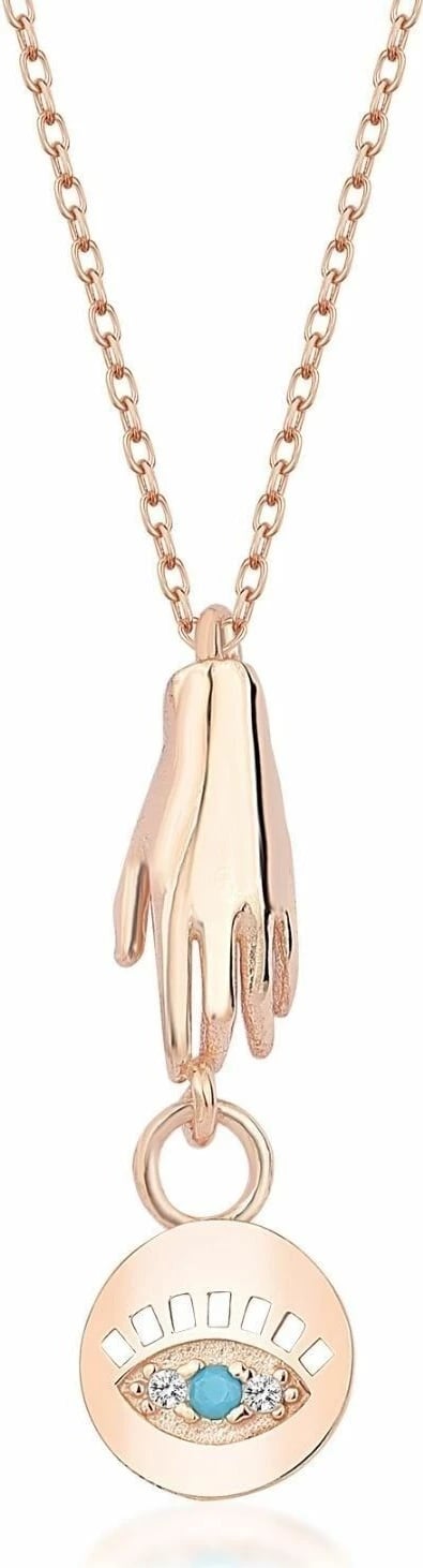 Qafore argjendi, ngjyrë rose, Jumeon, GOZKLY002