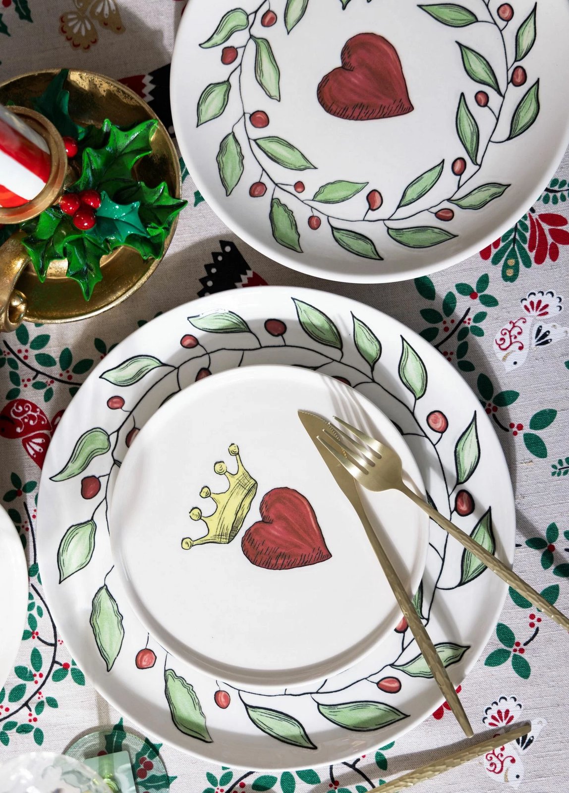 Set pjatash për ëmbëlsira (6 copë), Hermia Concept, LUV0001