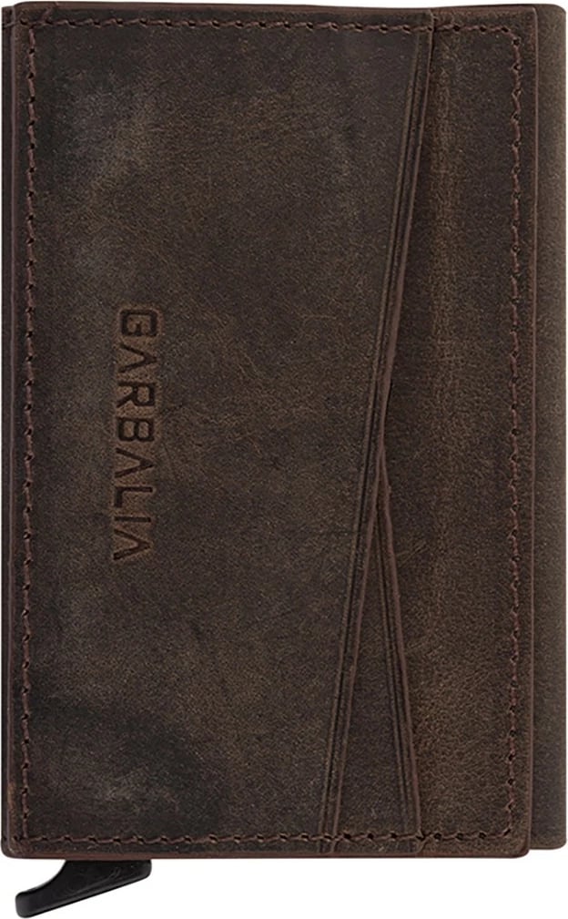 Portofol për burra, lëkurë natyrale, ngjyrë kafe, Zoozie Bags, Pera