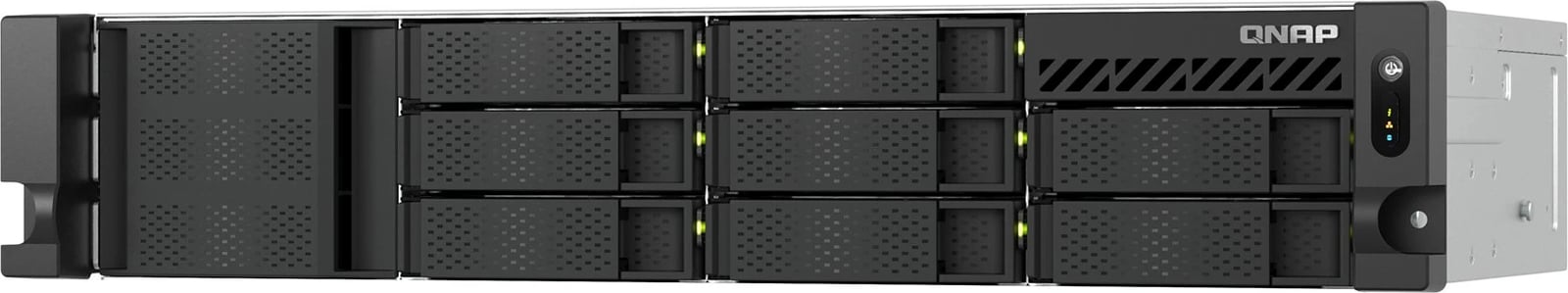 NAS server QNAP TS-855eU-8G, 2U, 8x2.5"/3.5" SATA, Intel Atom C5125, 8GB RAM, 2x2.5GbE, i zi