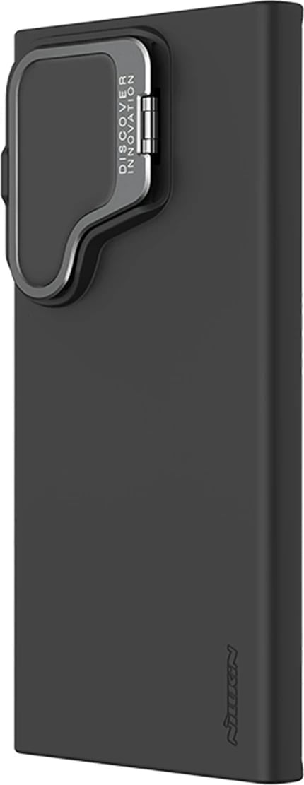 Mbështjellës silikon Nillkin CamShield Silky Prop për Samsung Galaxy S24 Ultra, i zi
