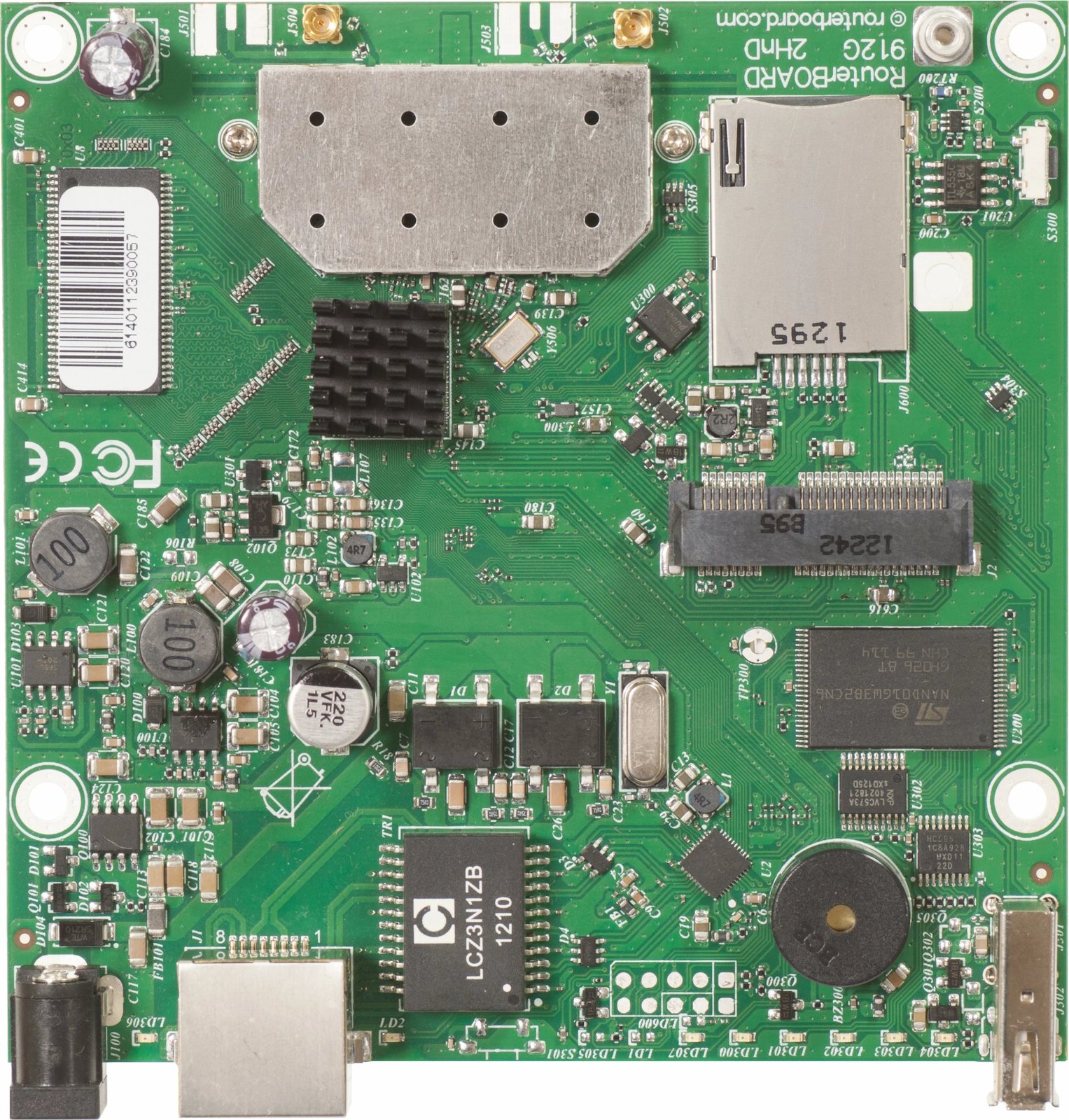 Router MikroTik RB912UAG-2HPND, Wi-Fi 4, 128 MB, 64 MB