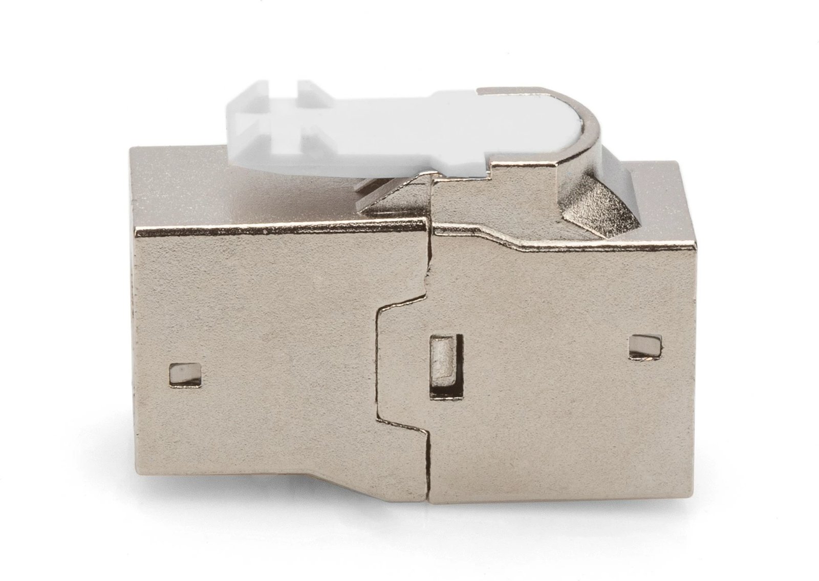 Adapter rrjeti Digitus Keystone RJ45 CAT6A, metalik