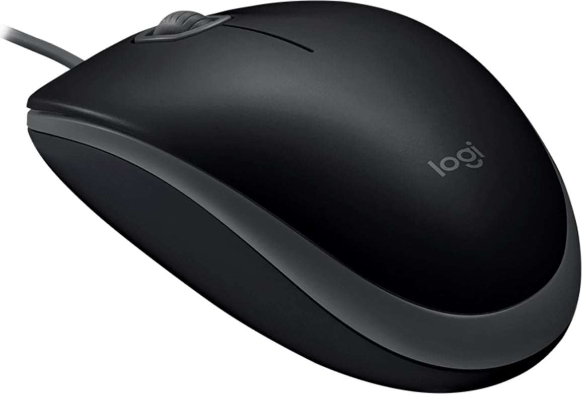 Maus Logitech B110 - USB, e zezë