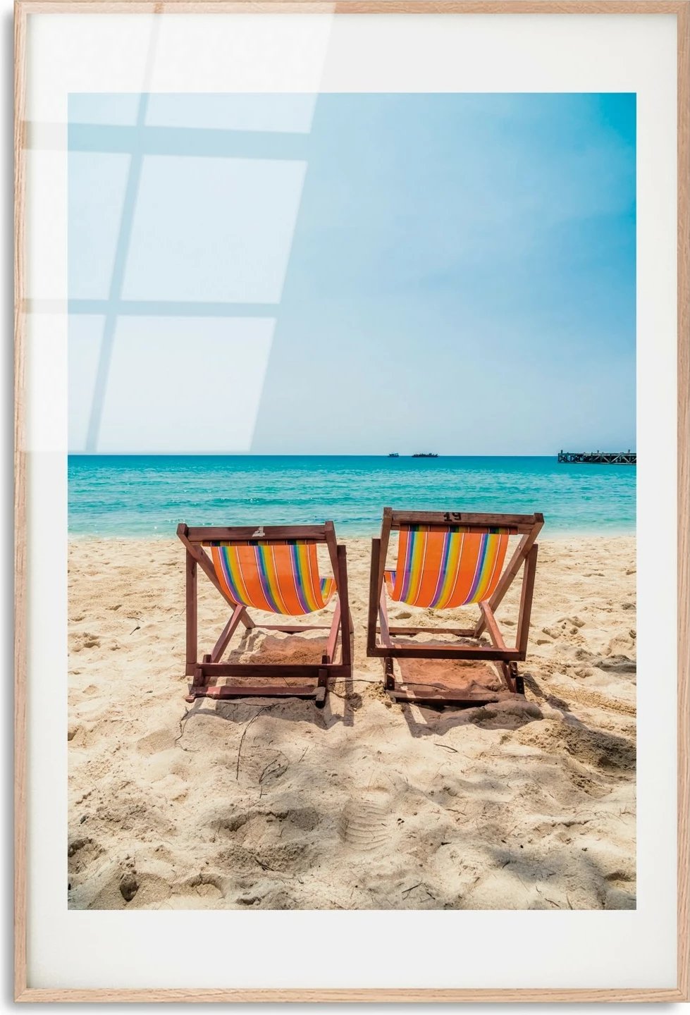 Pikturë dekorative prej xhami të temperuar, Wallity UV-1048, 30x45cm