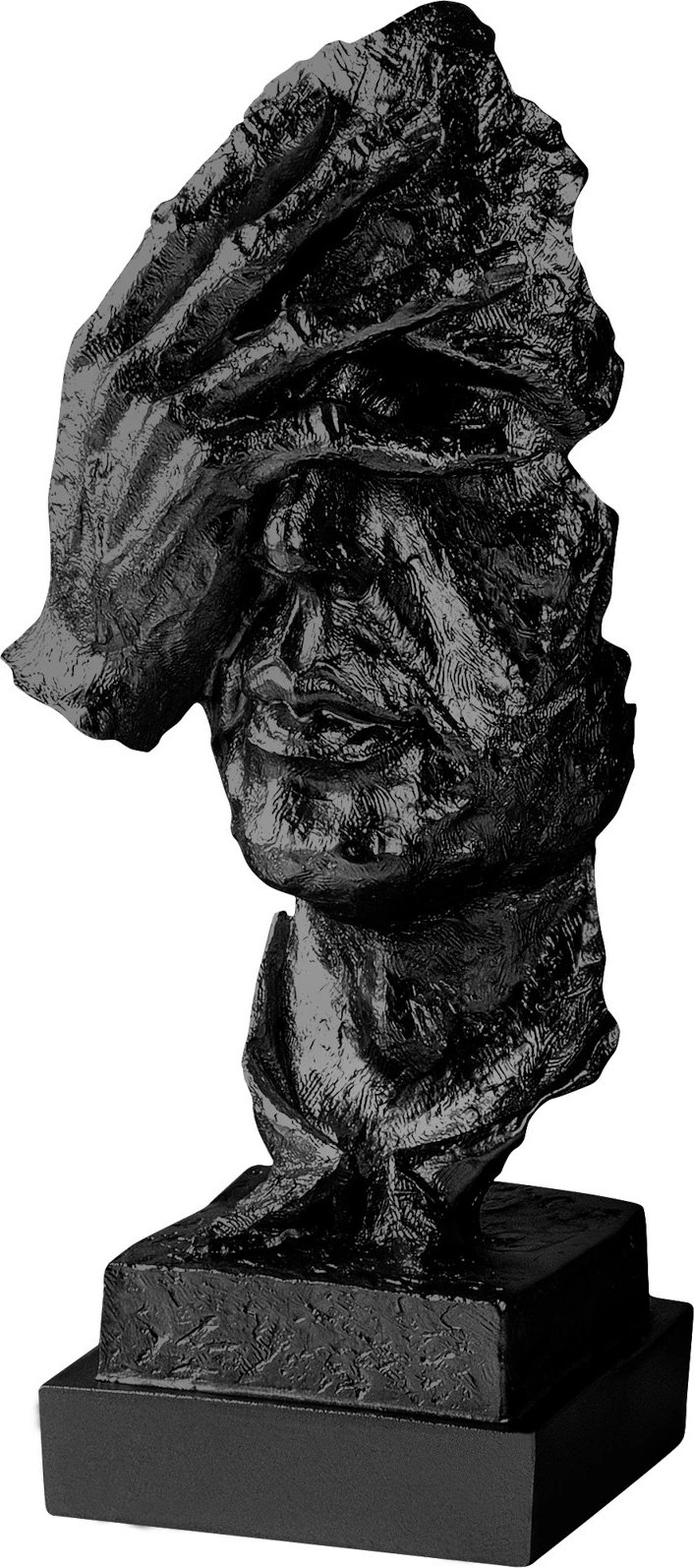 Objekt dekorativ Evila Originals, Yak-032-C, ngjyrë e zezë