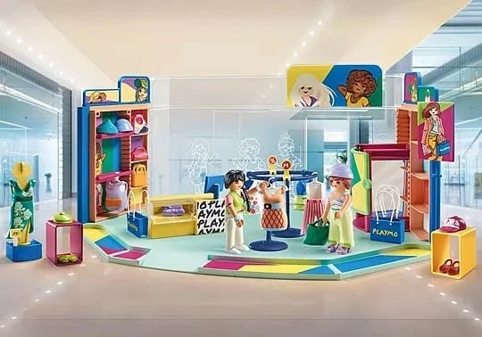 Set lodrash Playmobil My Life 71534 Clothing Boutique, 76 pjesë