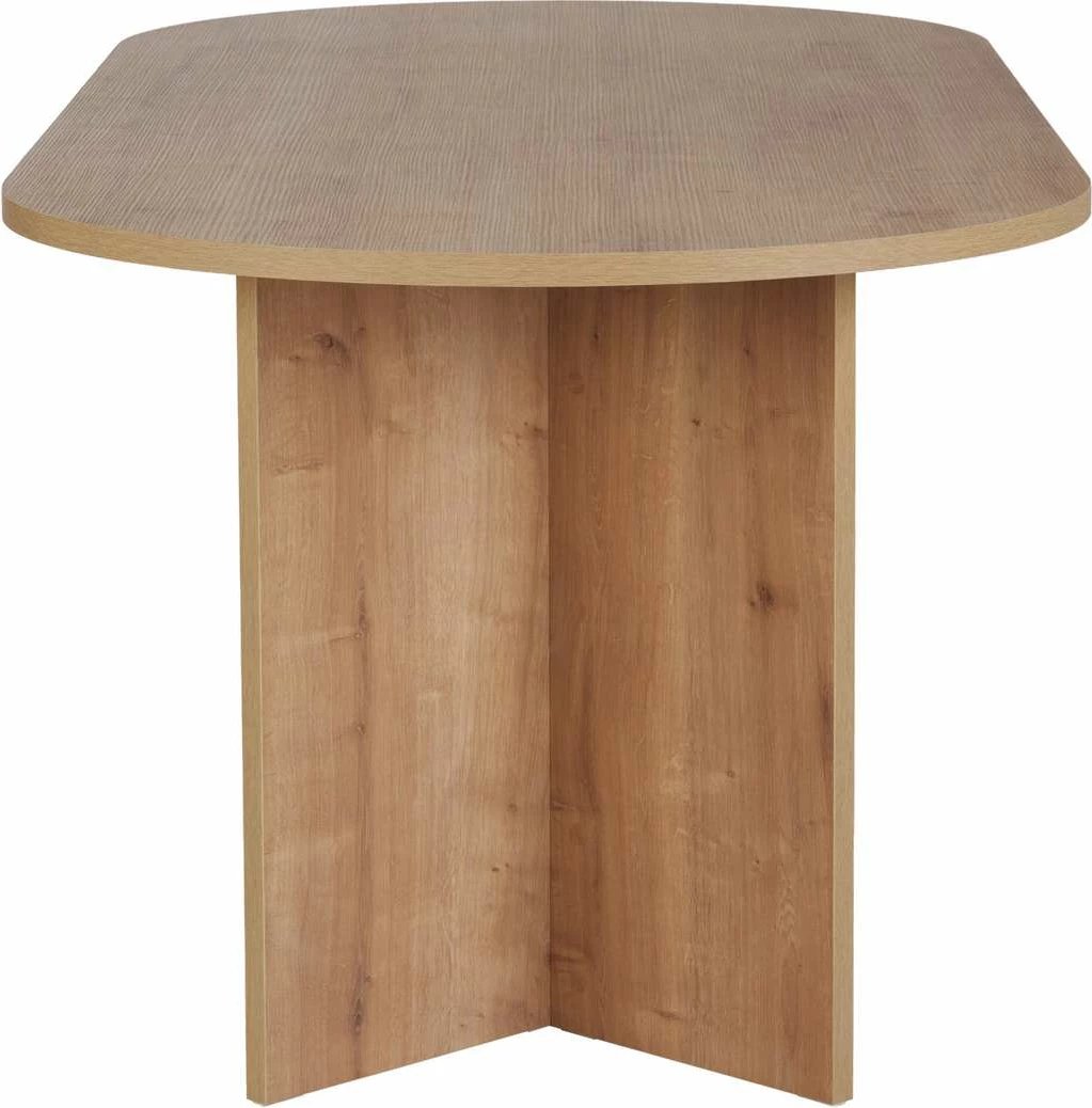 Tavolinë ngrënieje Nordure, ngjyrë lis safir, Sabella