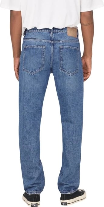 Pantallona jeans Only & Sons për meshkuj, të kaltërta