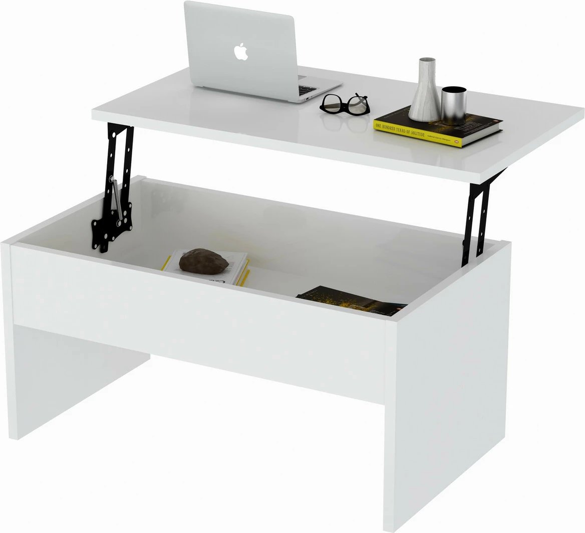 Tavolinë kafeje Hanah Home, Akilli, e bardhë