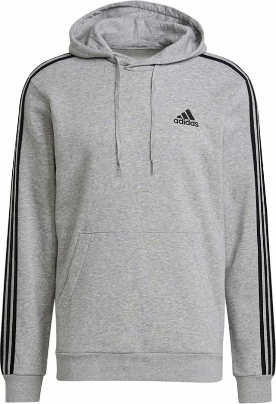 Duks me kapuç adidas për meshkuj, gri