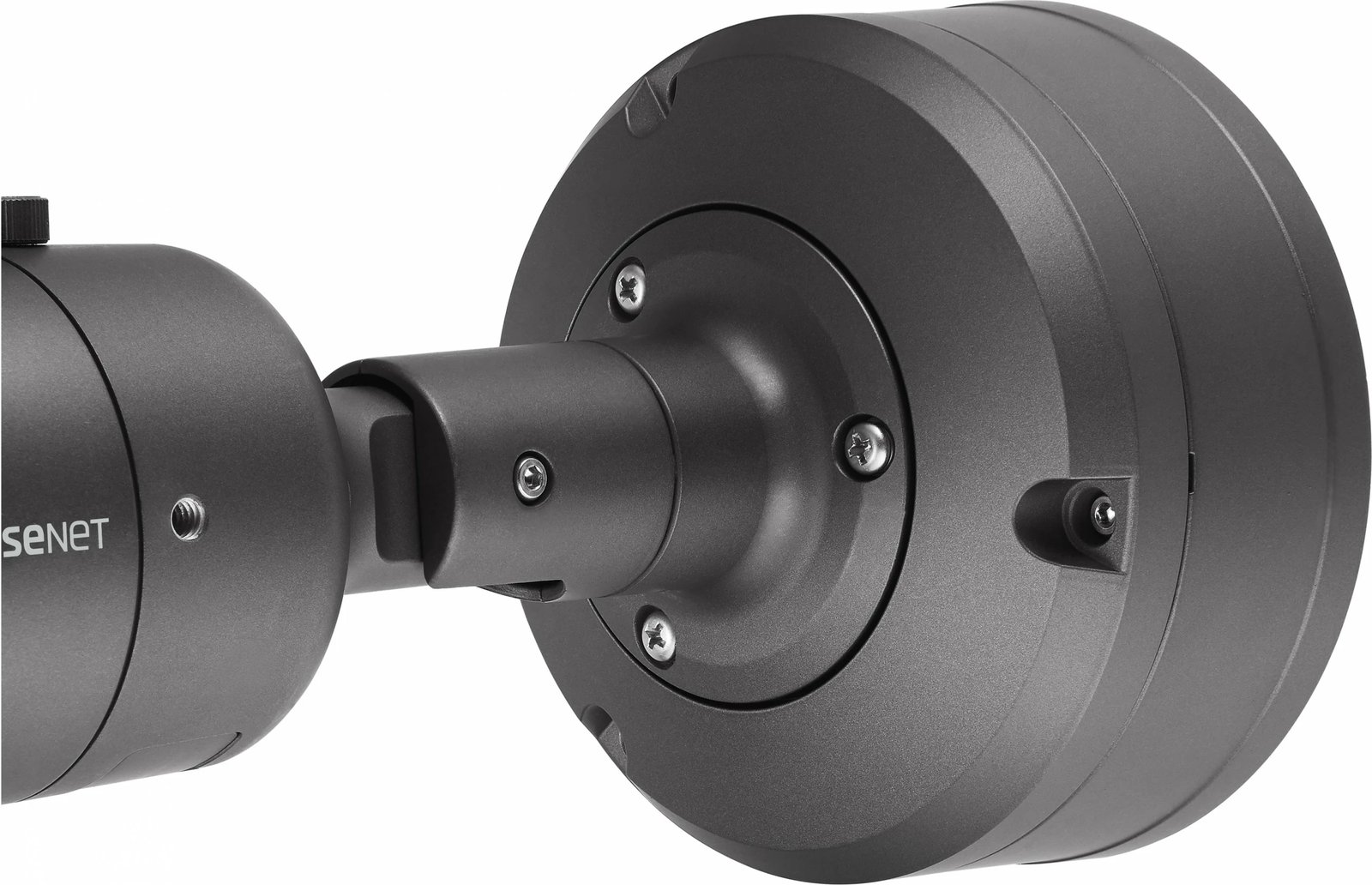 Kasë Hanwha SBO-147B për QNO-6082R, alumin, e zezë Kasë Hanwha SBO-147B për QNO-6082R, alumin, e zezë