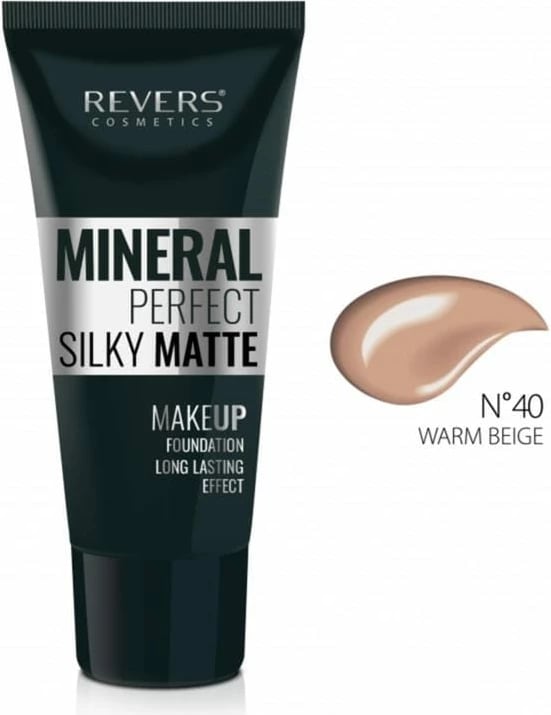 Krem Pudër Revers Mineral Perfect Silky Matte 40 Warm, 30ml