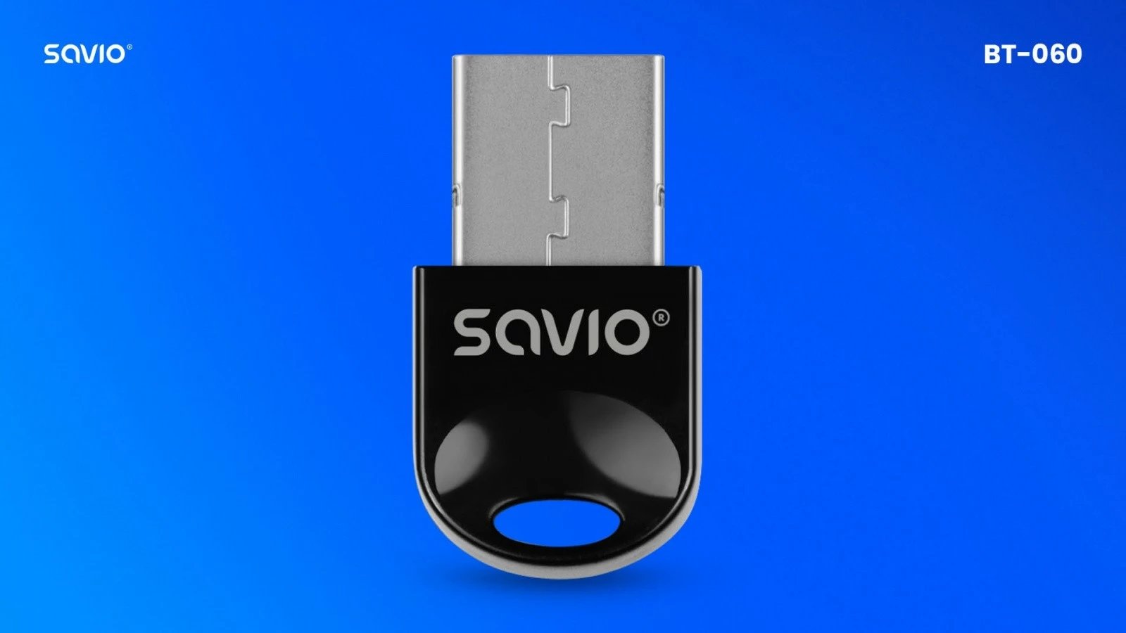 Adapter Bluetooth Savio BT-050, USB, Bluetooth 5.0, i zi