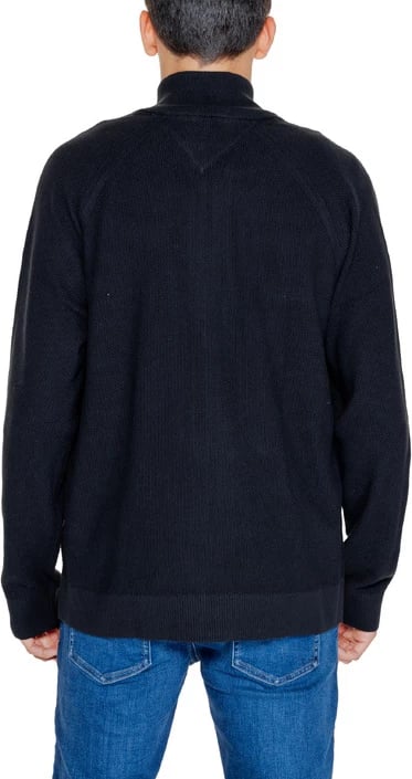 Xhemper Tommy Hilfiger Jeans, për meshkuj, i zi