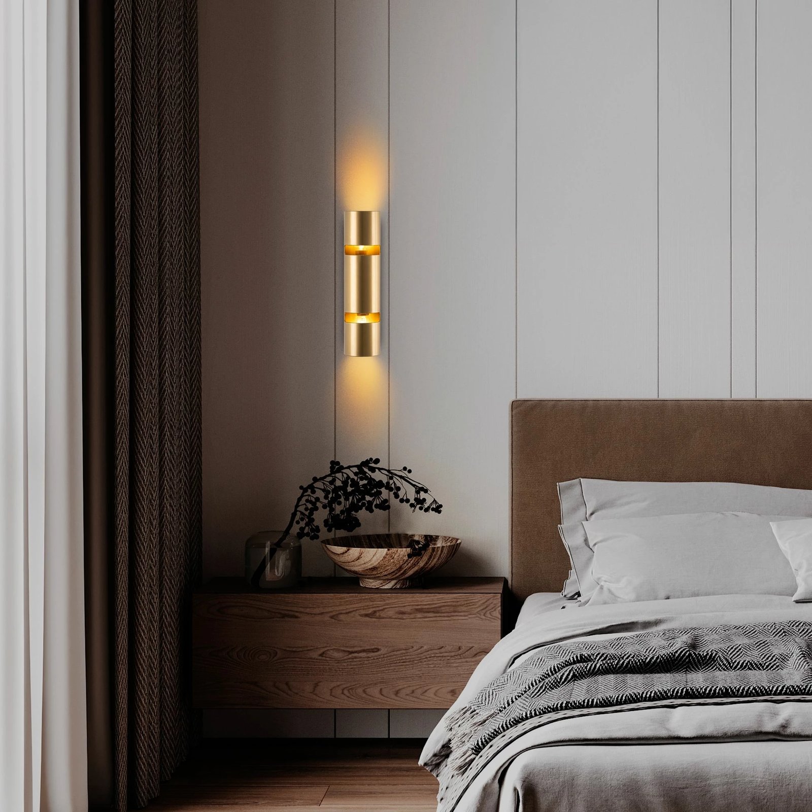 Llambë muri Opviq, Luxora - 15382, ngjyrë ari Llambë muri Opviq, Luxora - 15382, ngjyrë ari