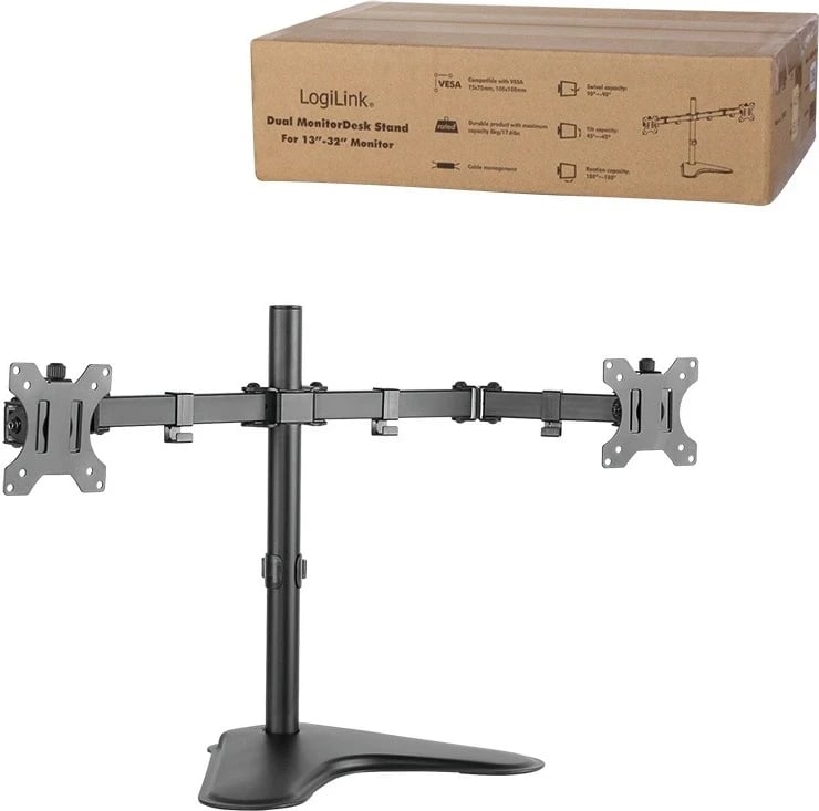 Mbajtës Monitori Logilink BP0045, i zi