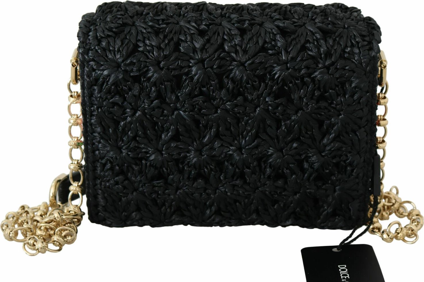 Çantë krahu për femra Dolce & Gabbana, e zezë