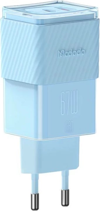 Karikues Mcdodo CH-1503, 67W, 2x USB-C, USB-A, blu