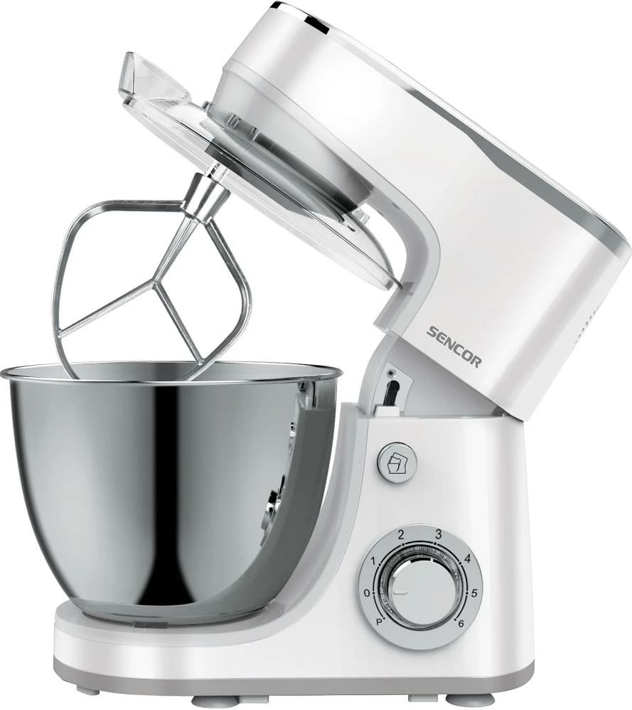 Mikser për kuzhinë Sencor STM 3630WH, 5.5l 1300W, i Bardhë