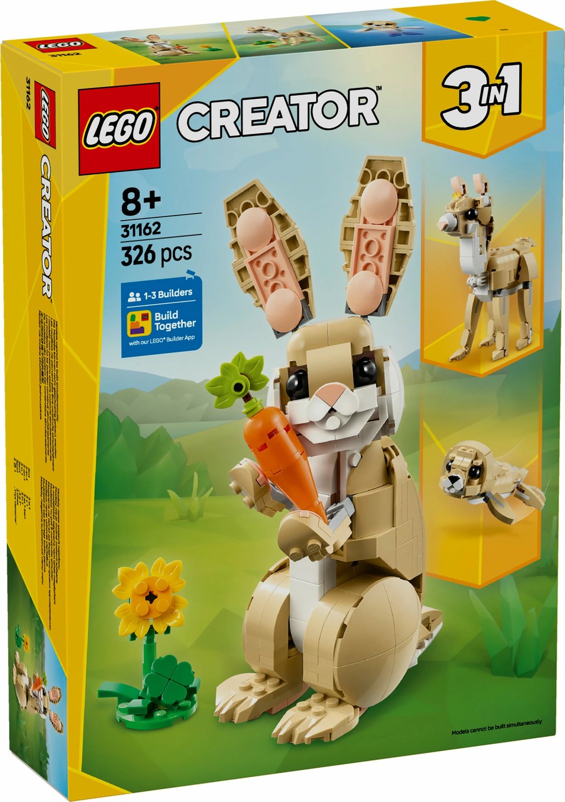 Set ndërtimi LEGO Creator Häschen 31162, shumëngjyrësh Set ndërtimi LEGO Creator Häschen 31162, shumëngjyrësh