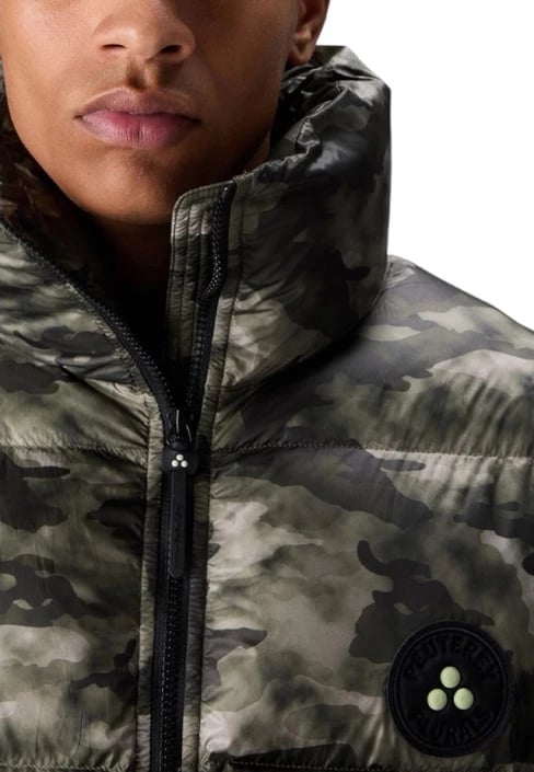 Jakne Peuterey meshkuj, e gjelbër