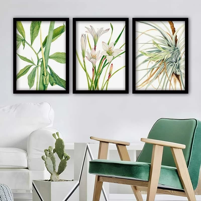 Pikturë dekorative me kornizë (3 copë), Wallity, 3SC_12621251_5575