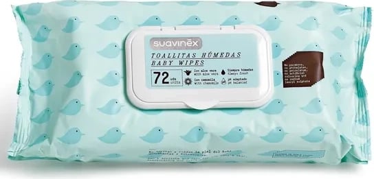 Shamponeta të lagështa për bebe Suavinex 72 copë