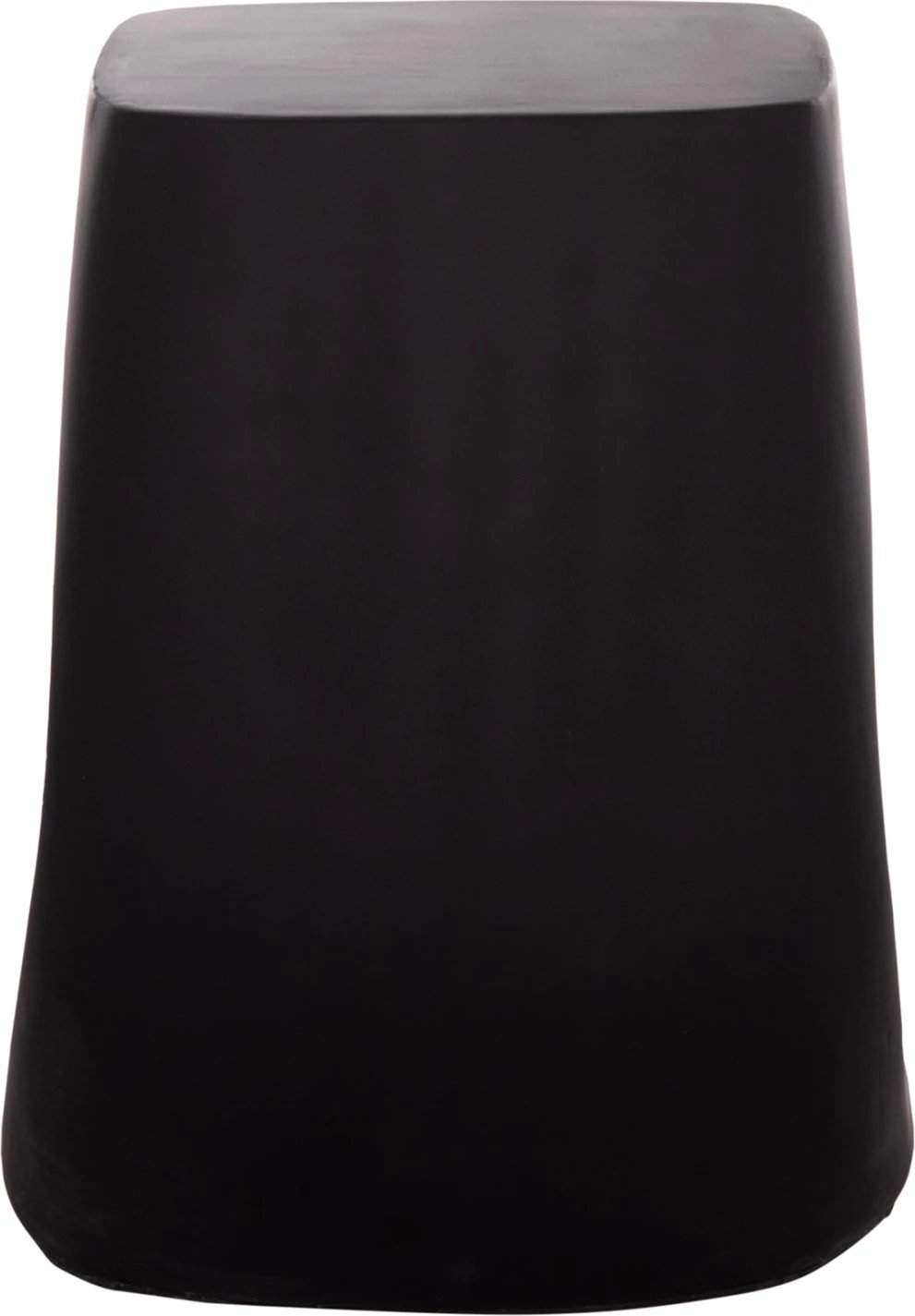 Karrige lounge LANS, fibër-cement, e zezë, 58x28x45.5cm