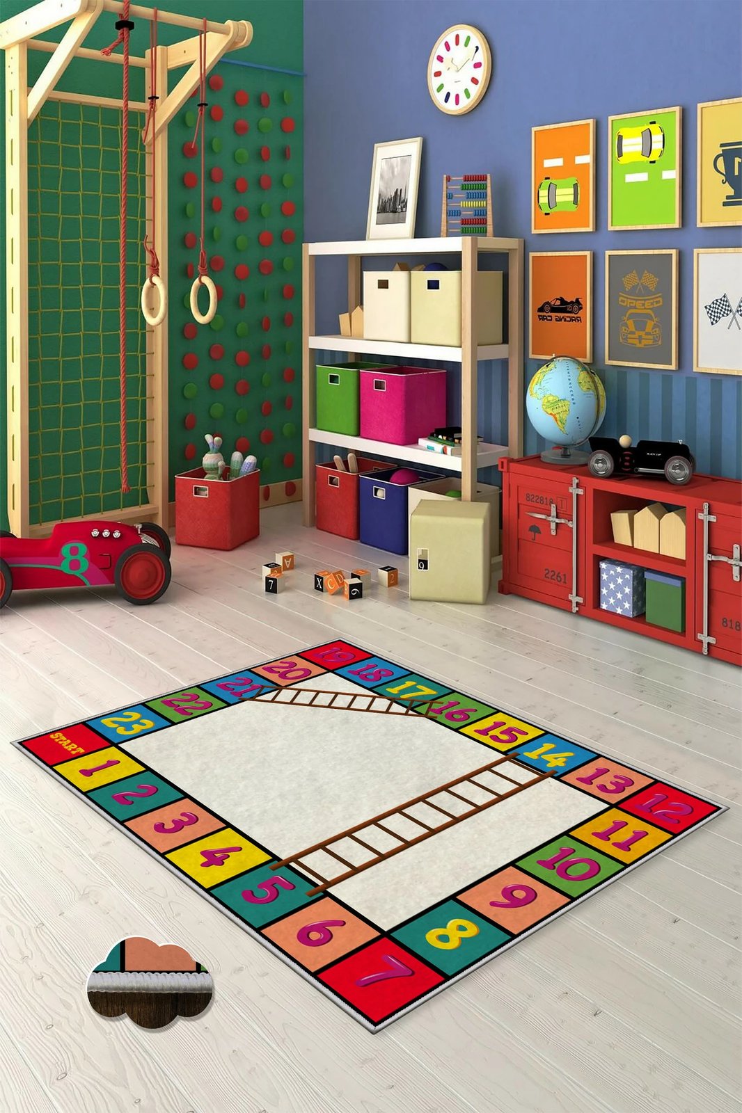 Qilim për korridor, shumëngjyrësh, Conceptum Hypnose, WOOKECE097, 100x150cm