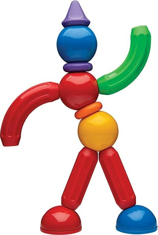 Set lodrash magnetike Magformers Stick-o Basic, 30 pjesë, shumëngjyrëshe