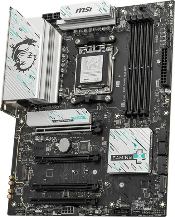 Pllakë amë MSI B850 GAMING PLUS WIFI, Socket AM5, DDR5, ATX, Wi-Fi 7, e zezë