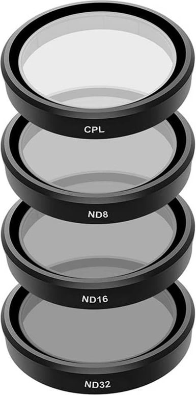 Set filtrash Telesin OA-FLT-005 për DJI Osmo Action 3/4/5, CPL/ND8/ND16/ND32