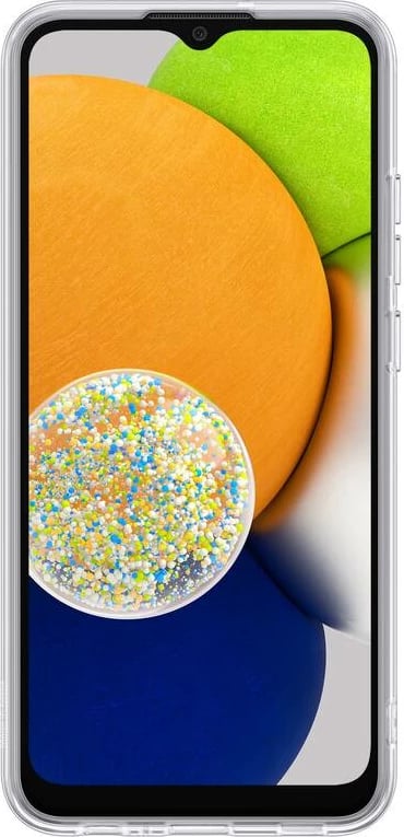 Mbështjellës për Samsung Galaxy A03 Transparent