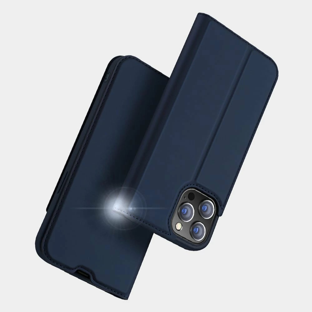 Mbështjellës Dux Ducis Skin Pro Bookcase për iPhone 13 Pro Max, ari
