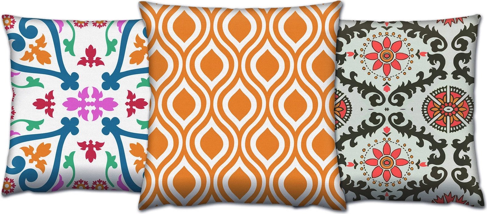 Set jastëkësh (3 copë), dizajn Aberto, AC-4622-4239-4663